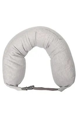 Mountain Warehouse Jersey Microbead Pillow Compact Ergonomic Travel Accessory • £14.99
