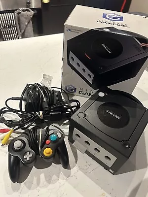 Nintendo GameCube Console Boxed UK Black • £47