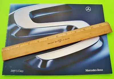 2009 Mercedes Benz S-CLASS DLX 50-pg CATALOG Brochure COLOR CHIPS S600 V-12 AMG • $7.61