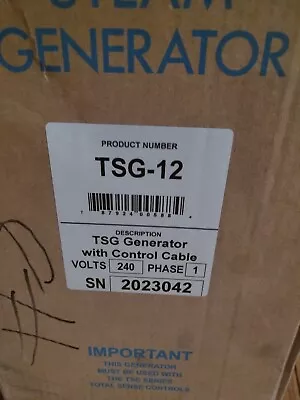 Steamist TSG-12 TotalSense Series 12kW Steam Shower Generator New Sealed In Box • $2000