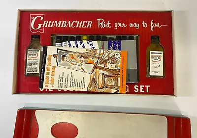 Vintage Grumbacher Oil Color Painting Set #321 RARE • $45
