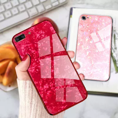 £4.79 • Buy For IPhone 13 12 11 Pro MAX XR Plus Case Tempered Glass Shockproof Marble Cover