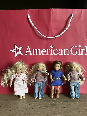 Lot Of 4 American Girl & Julie & Friends  Mini 6  Dolls • $16.99