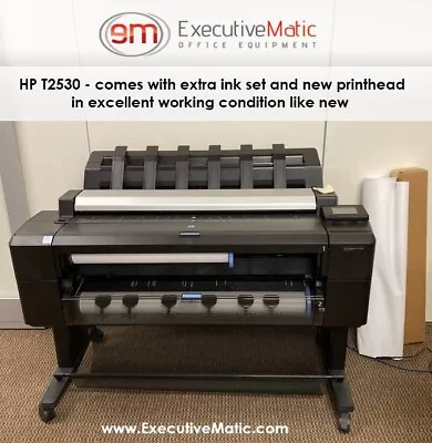 Hp Designjet T2530 /2500 Wide Format Printer Plotter • $3250