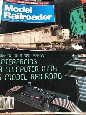 Model Railroader Magazine Volume 52 No. 2 February 1985 • $6.22