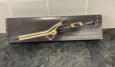 £10 • Buy New In Box Vidal Sassoon Slim Gold Plated Curling Tong
