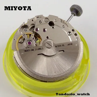 21 Jewels Miyota 8215 Watch Movement Date Window Watch Accessories Watch Parts • $25.86
