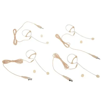 Beige Headworn Microphone With 3 5mm Connector Blends With Any Skin Tone • $10.94