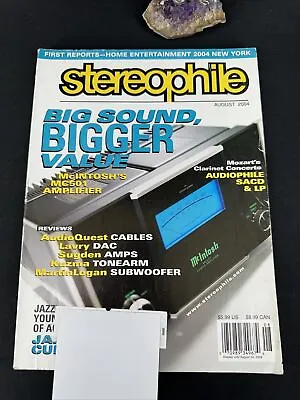 $14.99 • Buy Stereophile, August 2004