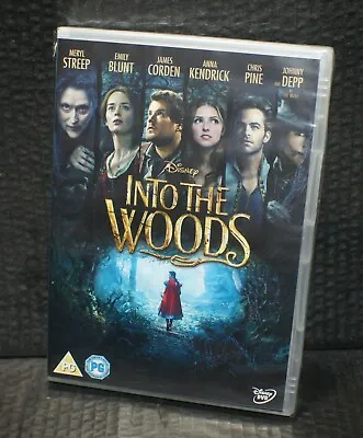 Into The Woods Dvd Run Time 120 Min Approx Brand New Foil P&P Free • £3.09