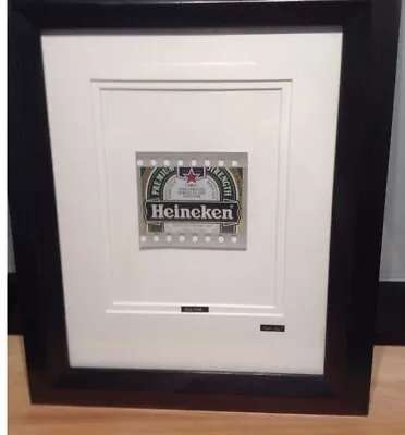 Can Art Heineken Film Cell By Martin Allen  30x20cm Framed Original • £15