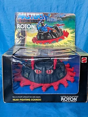 🔴⚫ Vintage He Man MOTU ROTON W Box 1983 ⚫🔴 • $69