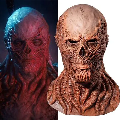 £17.99 • Buy Scary Latex Full Head Demon Vecna Mask Party Cosplay Costume Props Decoration