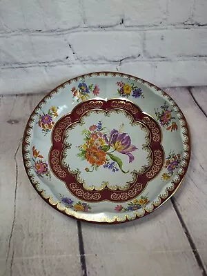 Vintage Daher Decorated Ware 1971 Floral Round Tin Bowl 11101 Made England 10  • $13.50