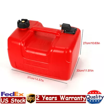 3 Gallon Outboard Boat Motor Gas Tank External Fuel Tank Plastic Can • $42.75