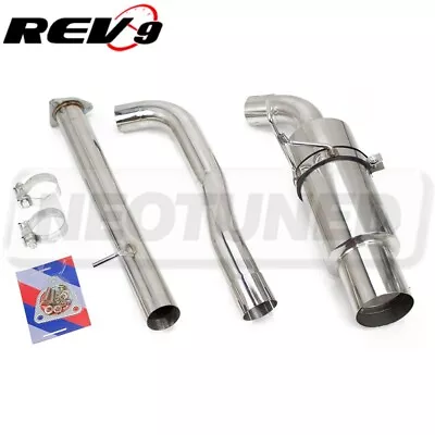 Rev9 Single Exit Cat-Back Exhaust Kit Stainless For Honda S2000 2000-09 AP1/AP2 • $420