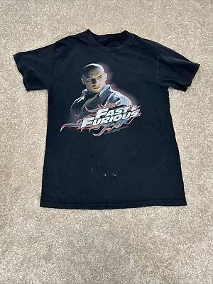 Vintage 90’s Fast And Furious Tee Vin Diesel Dom T Shirt Black Mens Sz Small • $59.99