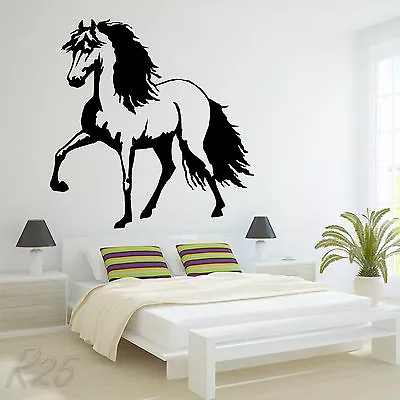 £4 • Buy Rounder Horse Large Wall Art Decal Vinyl Sticker For Wall Or Window Or Showcase
