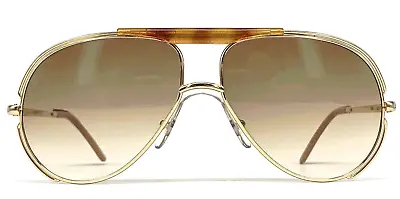 NOS Vintage CEBE 396  GOLD  Sunglasses - France 90's - RARE - Large • $177.84