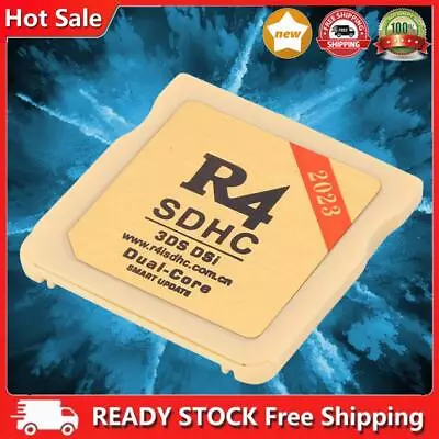 For R4 SDHC Burning Card Gold White Game Flashcard Video Game Card For NDS 3DS • £7.67