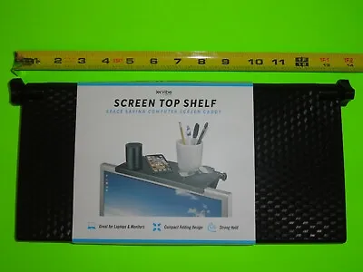 (1) Adjustable Top Shelf Computer Laptop Monitor Desktop TV Screen Storage Stand • $13.95