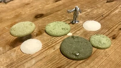£2 • Buy Wargames Resin Bases Objective Markers Bolt Action Chain Of Command