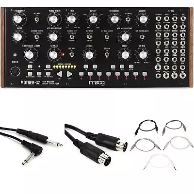 Moog Mother-32 Module With 1/4-inch Cables And MIDI Cables • $619