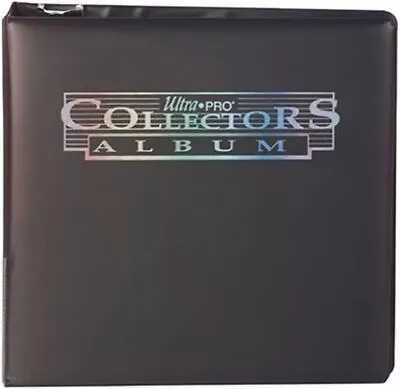 UPR81406 Ultra Pro - Collectors Album Ring Binder A4 - Black • £17.99