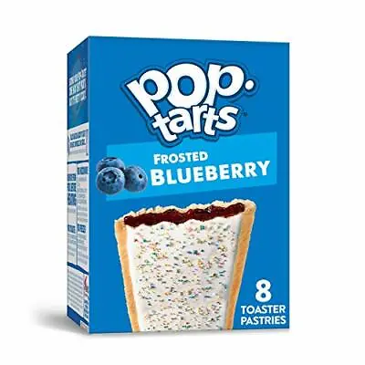 £14.60 • Buy Pop-Tarts Breakfast Toaster Pastries Frosted Blueberry 13.5oz Box 1 Pack 8 Count