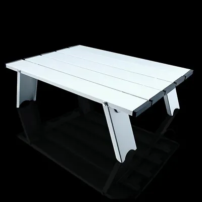 Aluminium FOLDING TABLE Portable Indoor Outdoor Picnic Party Camping Mini Table • £26.78