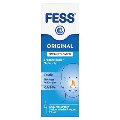 * FESS Nasal Original Saline Spray 75mL  • $14.64