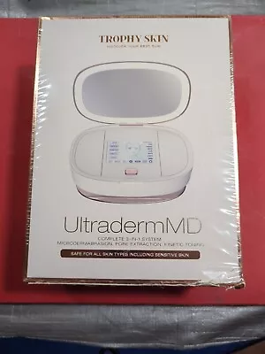 TROPHY SKIN Ultraderm MD Microdermabrasion System 3 In 1 System New Sealed • $36.99