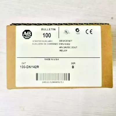 100-DNY42R SERB 24 VDC Combination Output Module 100-DNY42R New Factory Sealed • $376.99