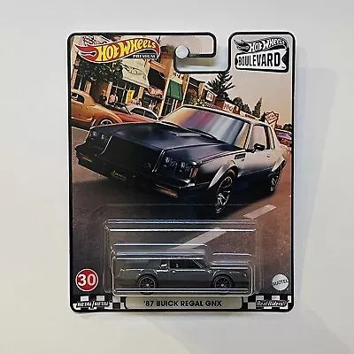 Hot Wheels Premium Boulevard 30 ‘87 Buick Regal GNX • $9.99