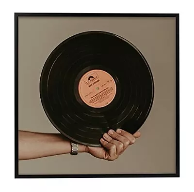 12.5x12.5 Aluminum Vinyl Record Album Cover Frame For Musicians & Music Lovers • $24.99