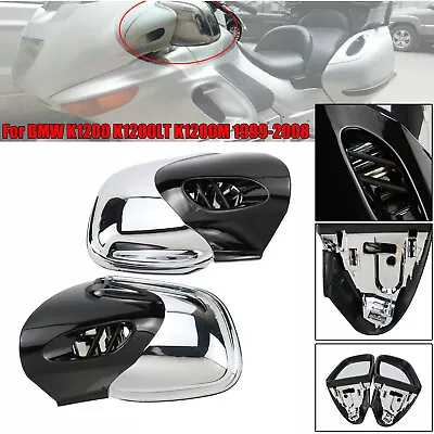 Fit For BMW K1200 K1200LT K1200M 1200 1999-2008 Left Right Set MIRRORS Chrome • $94.03