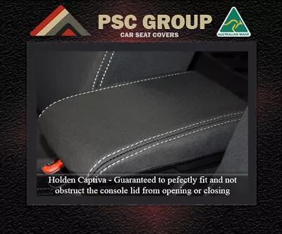 CONSOLE LID COVER Holden Captiva 100% WATERPROOF PREMIUM NEOPRENE • $59