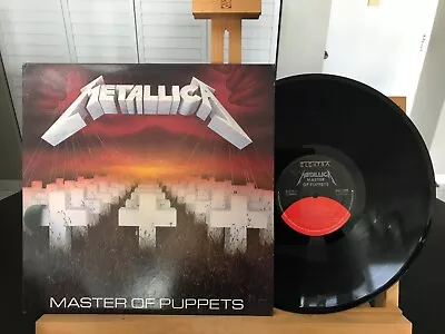 Metallica Master Of Puppets Elektra 60439-1 Usa 1986 Vg/vg+ • $90