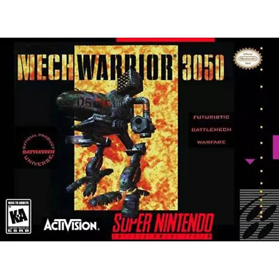 Mechwarrior 3050 (SNES) • $134.95