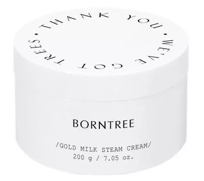 [BORNTREE] Gold Milk Steam Cream - 200g Korea Beauty • $23.69