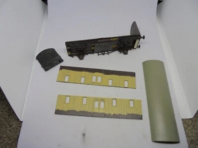 £4.95 • Buy Parkside Kit Built Oo Scale Gwr Python Parcels Wagon Parts