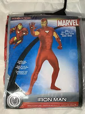 Disguise Marvel IRON MAN Adult Halloween Costume XXL (50-52) • $32