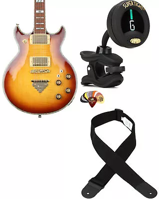 Ibanez AR420VLS + Snark ST-8 + Dunlop PVP101 + Levy's M8POLY-BLK Value Bund • $683.96