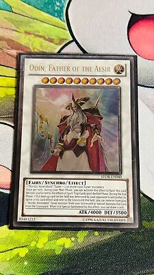 Odin Father Of The Aesir - STOR-EN040 - Ultimate Rare - Unlimited Edition NM • £40