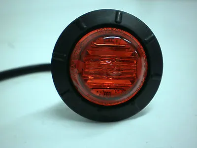 Maxxima M09400R Red 6 LED 1-1/4  Marker Clearance Light • $11.99