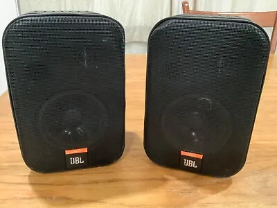 JBL - Vintage Wall Mounted Speakers - Black - 2 P.c. • $80