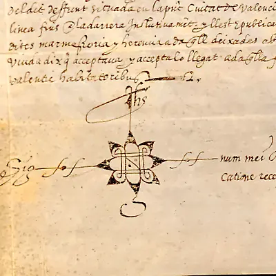 1599 Renaissance Era Last Will Vellum Document • $499.99