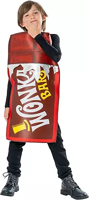 Rubies Willy Wonka Chocolate Bar Tabard Costume For 5-8 Years Kids • $53.99