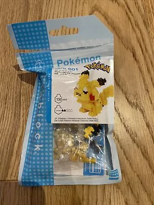 Nanoblock Pokemon 001 Pikachu • £0.99