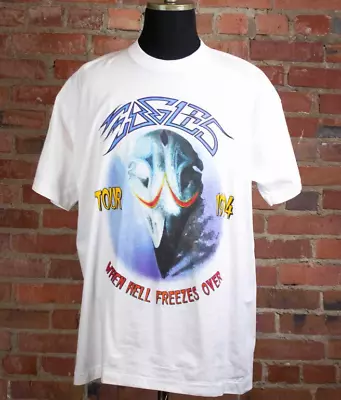 Vintage Eagles Band Hell Freezes Over Tour Concert T Shirt • $19.99